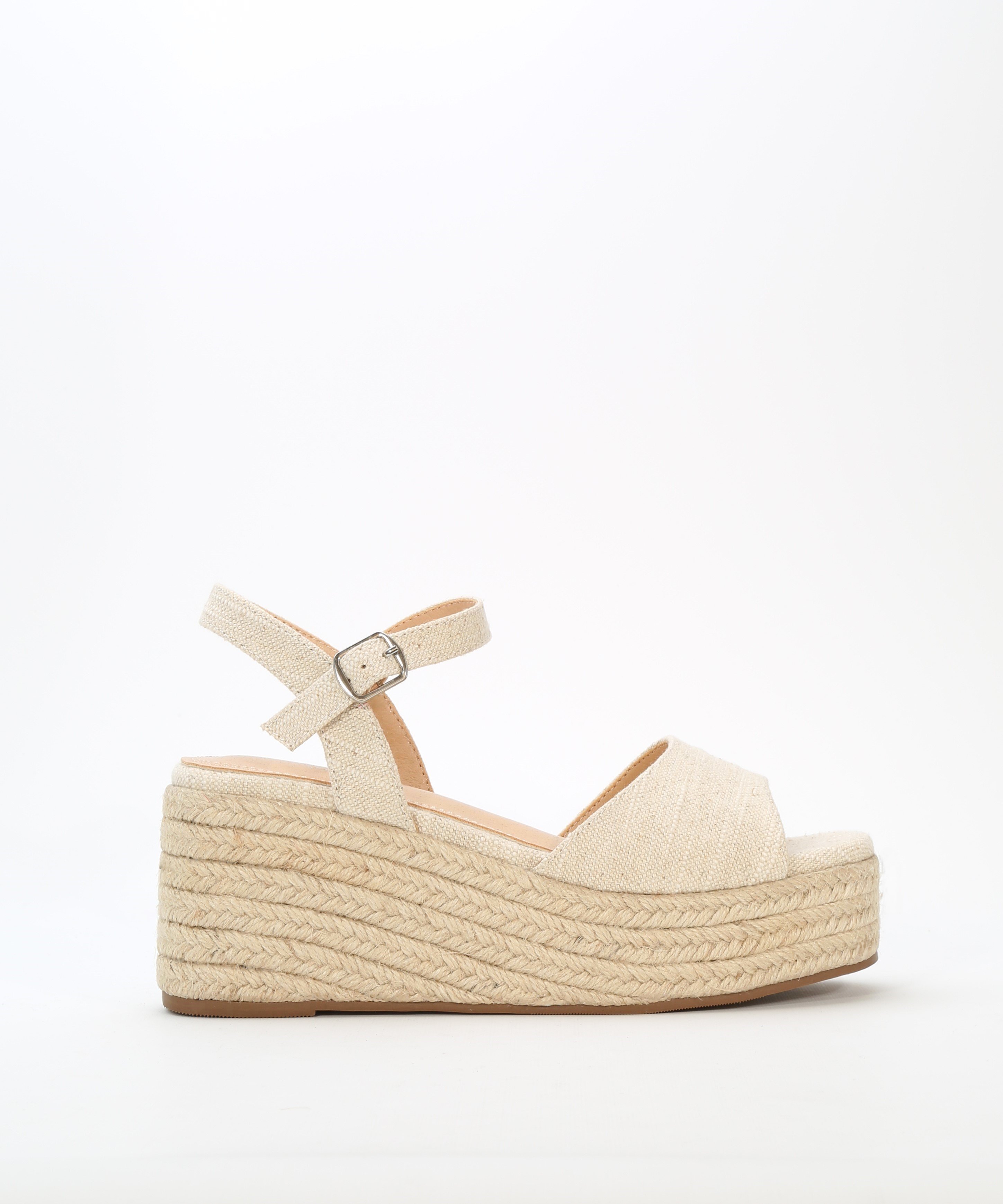 Sandalia esparto plataforma